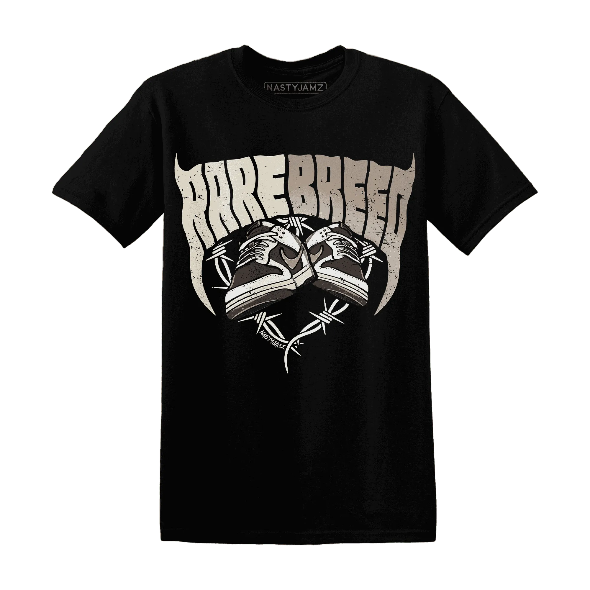 Dunk-Low-Baroque-Brown-T-Shirt-Match-Rare-Breed-Sneaker