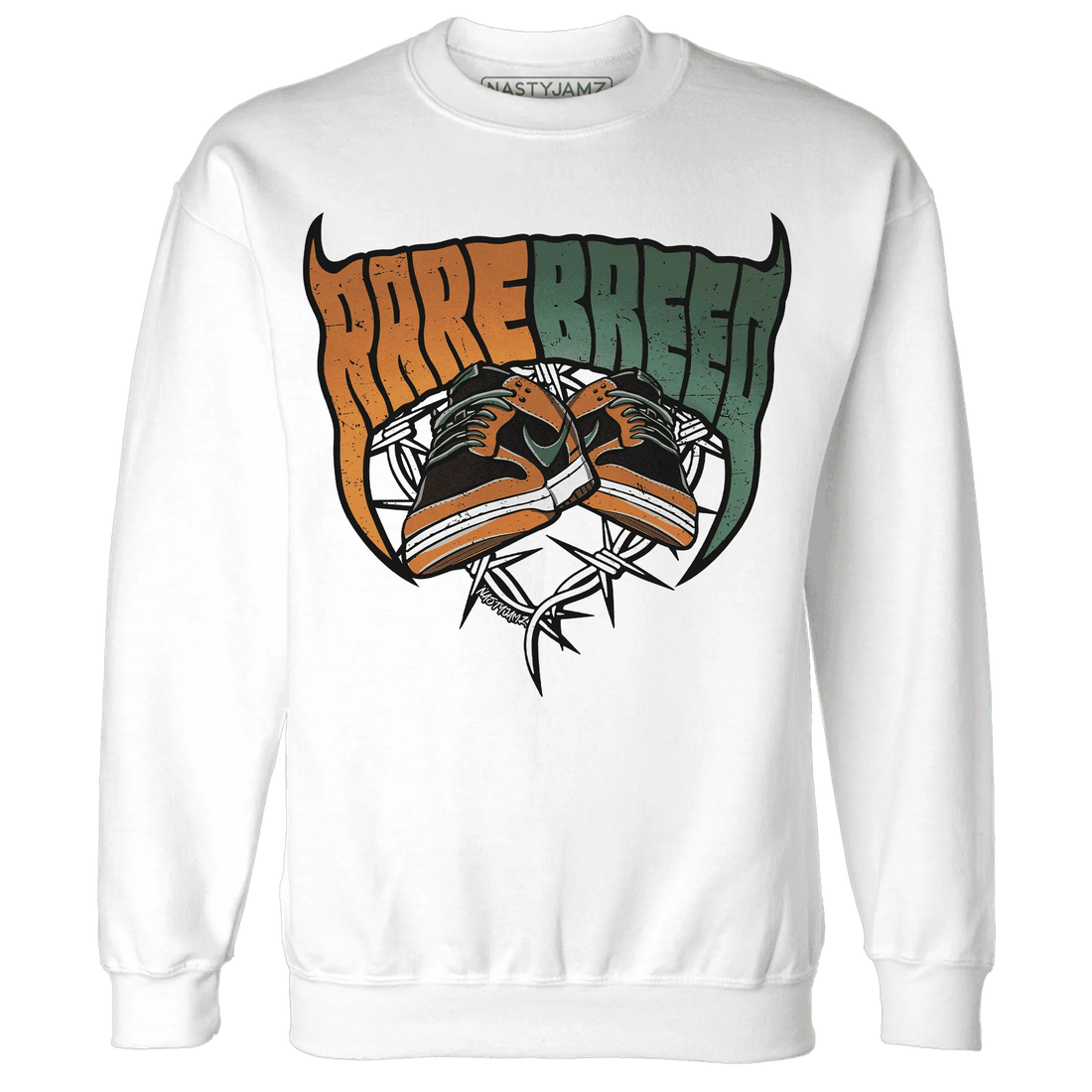 Dunk-Low-Ceramic-NastyJamz-Sweatshirt-Match-Rare-Breed-Sneaker