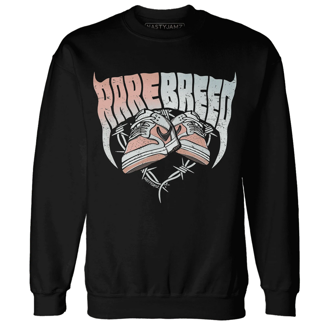 Dunk-Low-Glacier-Blue-Arctic-Orange-NastyJamz-Sweatshirt-Match-Rare-Breed-Sneaker