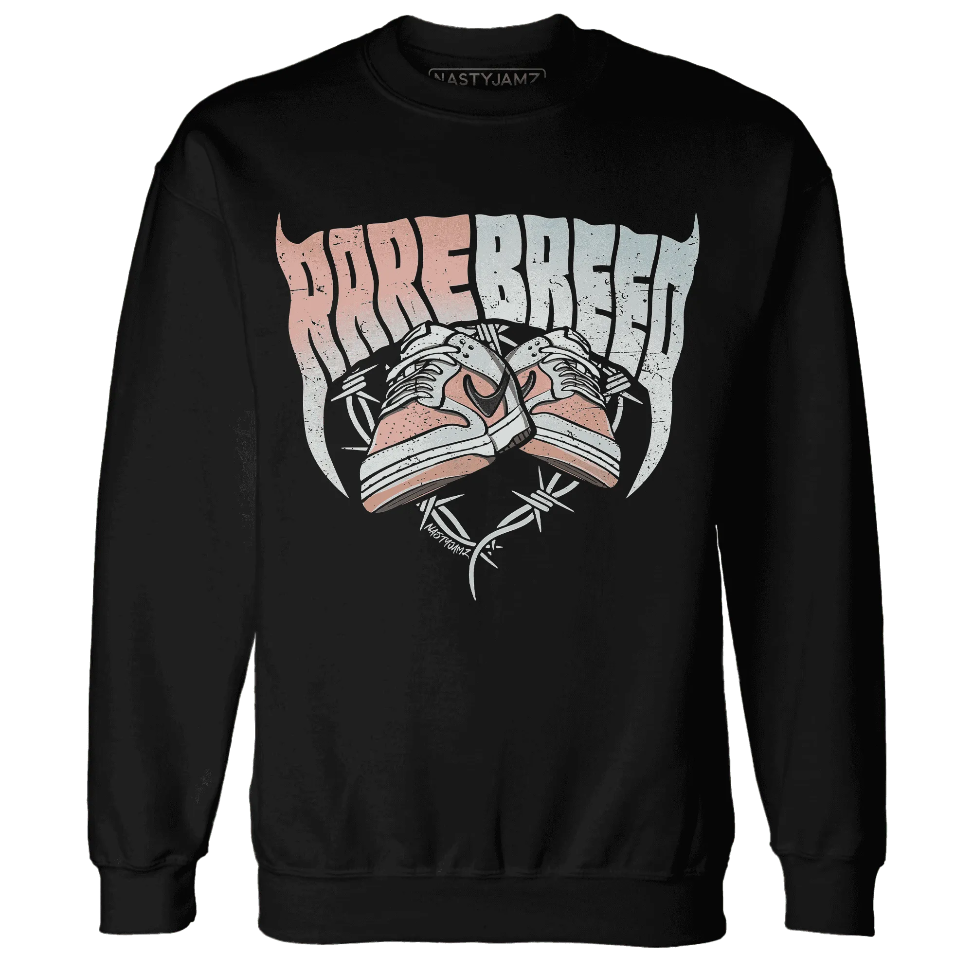 Dunk-Low-Glacier-Blue-Arctic-Orange-NastyJamz-Sweatshirt-Match-Rare-Breed-Sneaker