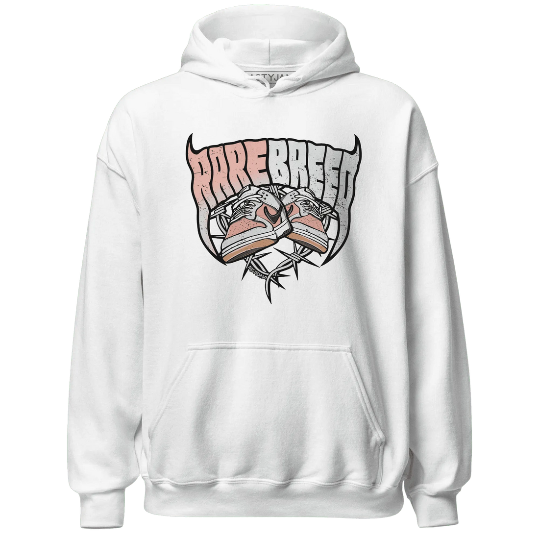 Dunk-Low-Glacier-Blue-Arctic-Orange-NastyJamz-Hoodie-Match-Rare-Breed-Sneaker