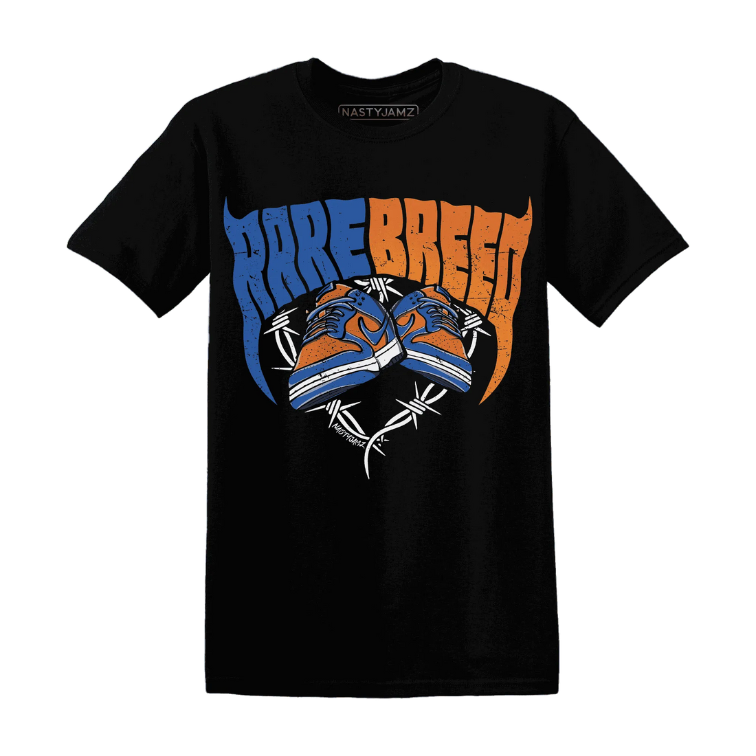 Dunk-Low-Knicks-T-Shirt-Match-Rare-Breed-Sneaker