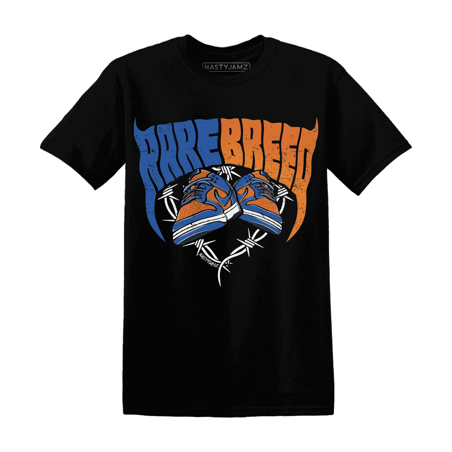 Dunk-Low-Knicks-T-Shirt-Match-Rare-Breed-Sneaker