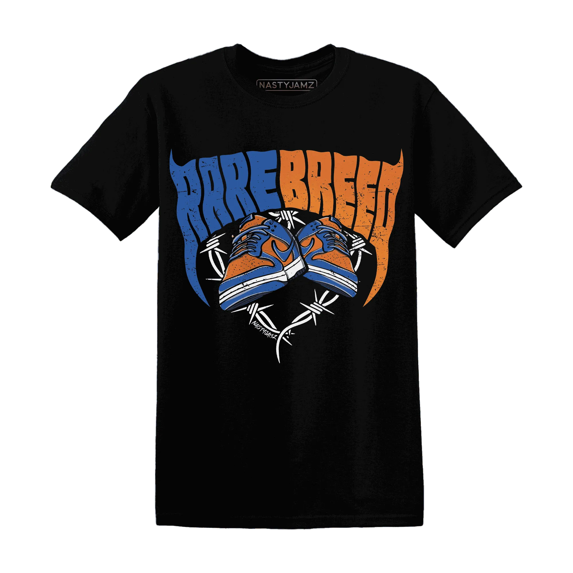Dunk-Low-Knicks-T-Shirt-Match-Rare-Breed-Sneaker
