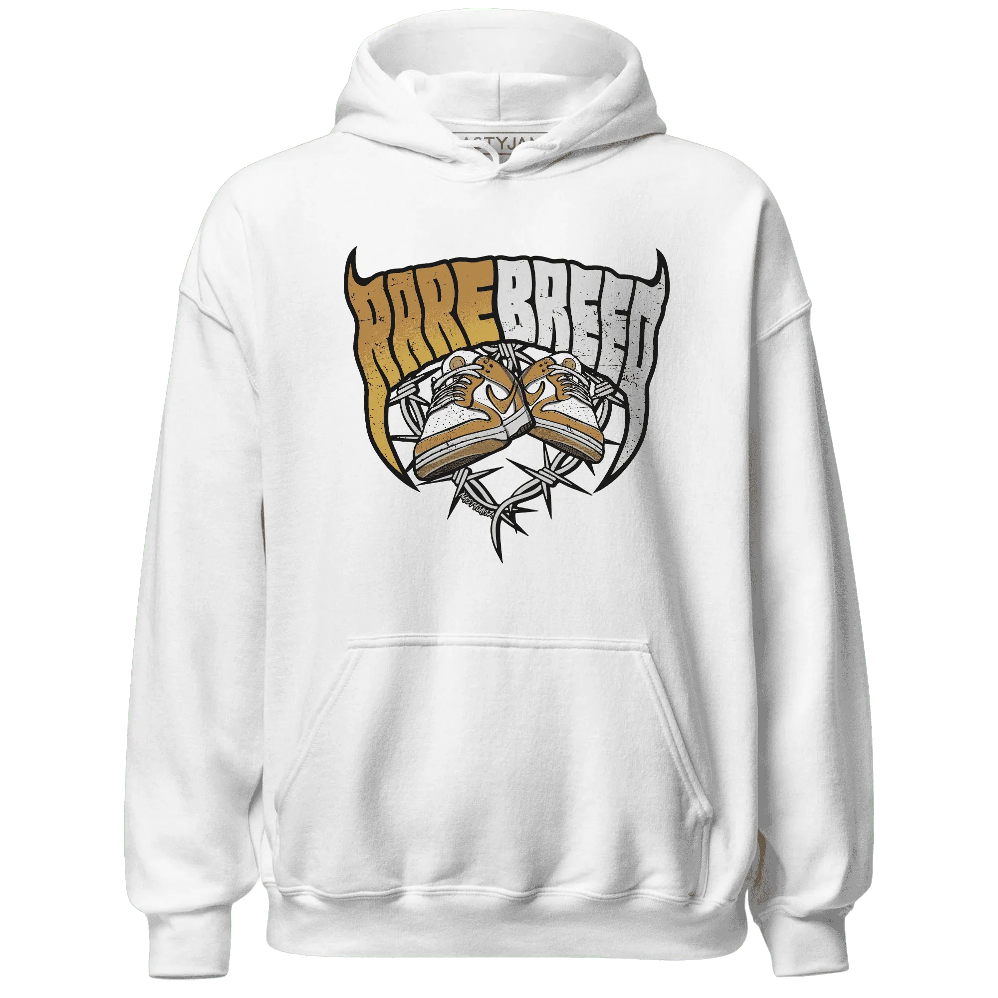 Dunk-Low-Retro-Wheat-Orange-NastyJamz-Hoodie-Match-Rare-Breed-Sneaker
