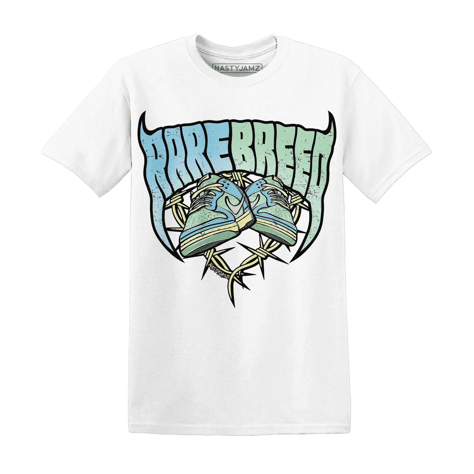 Dunk-Verdy-Visty-NastyJamz-T-Shirt-Match-Rare-Breed-Sneaker