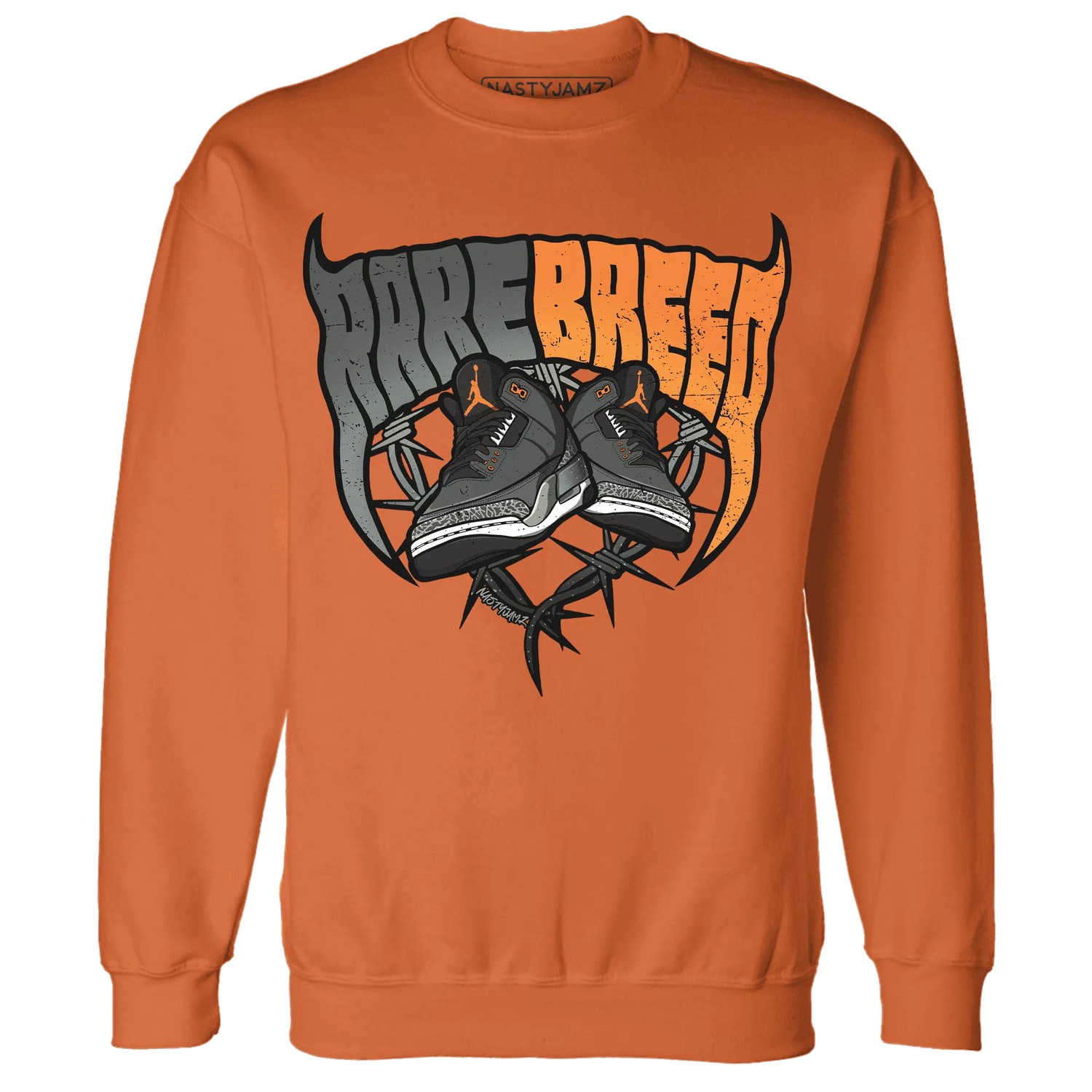 Fear-Pack-3s-Sweatshirt-Match-Rare-Breed-Sneaker