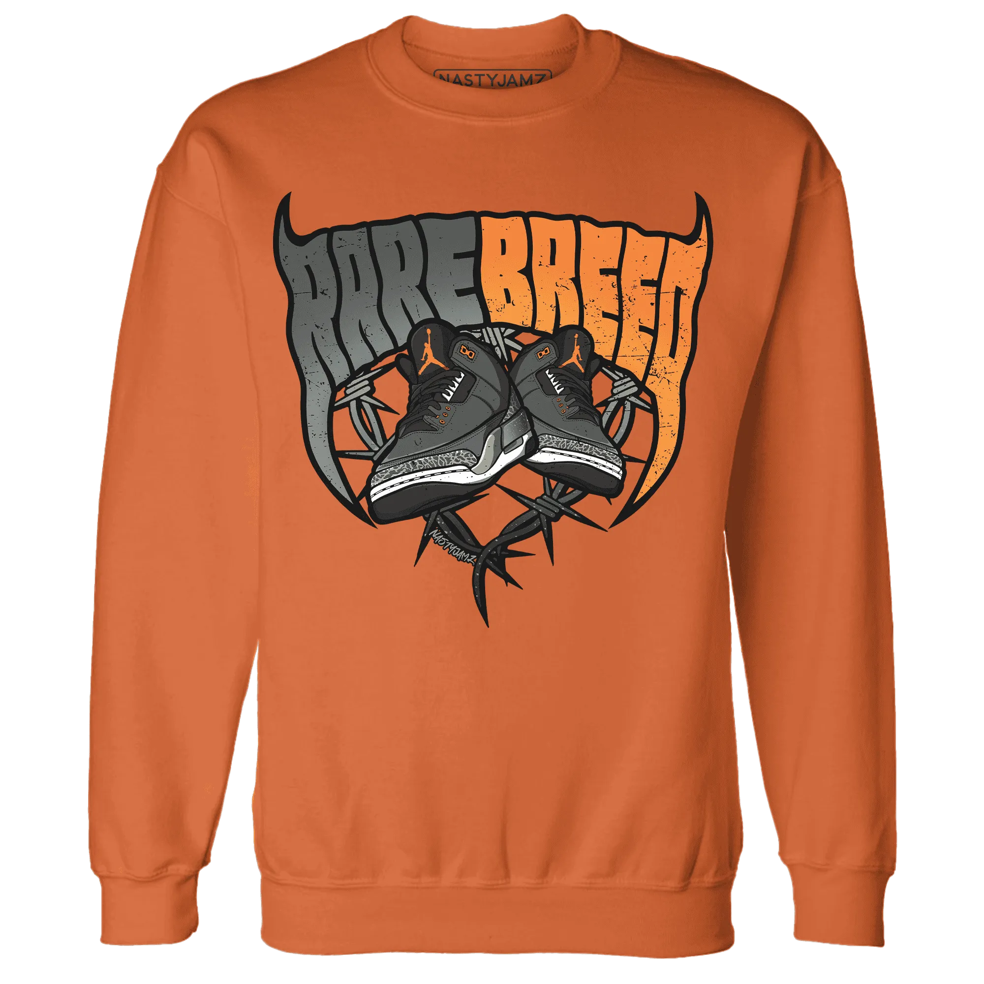 Fear-Pack-3s-Sweatshirt-Match-Rare-Breed-Sneaker