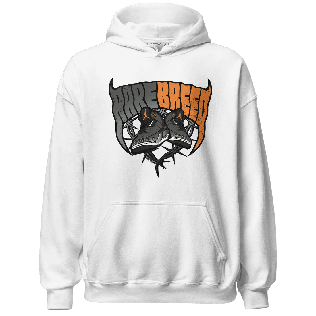Fear-Pack-3s-Hoodie-Match-Rare-Breed-Sneaker