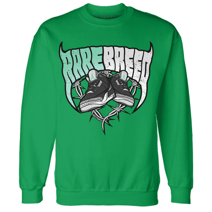 Green-Glow-3s-Sweatshirt-Match-Rare-Breed-Sneaker