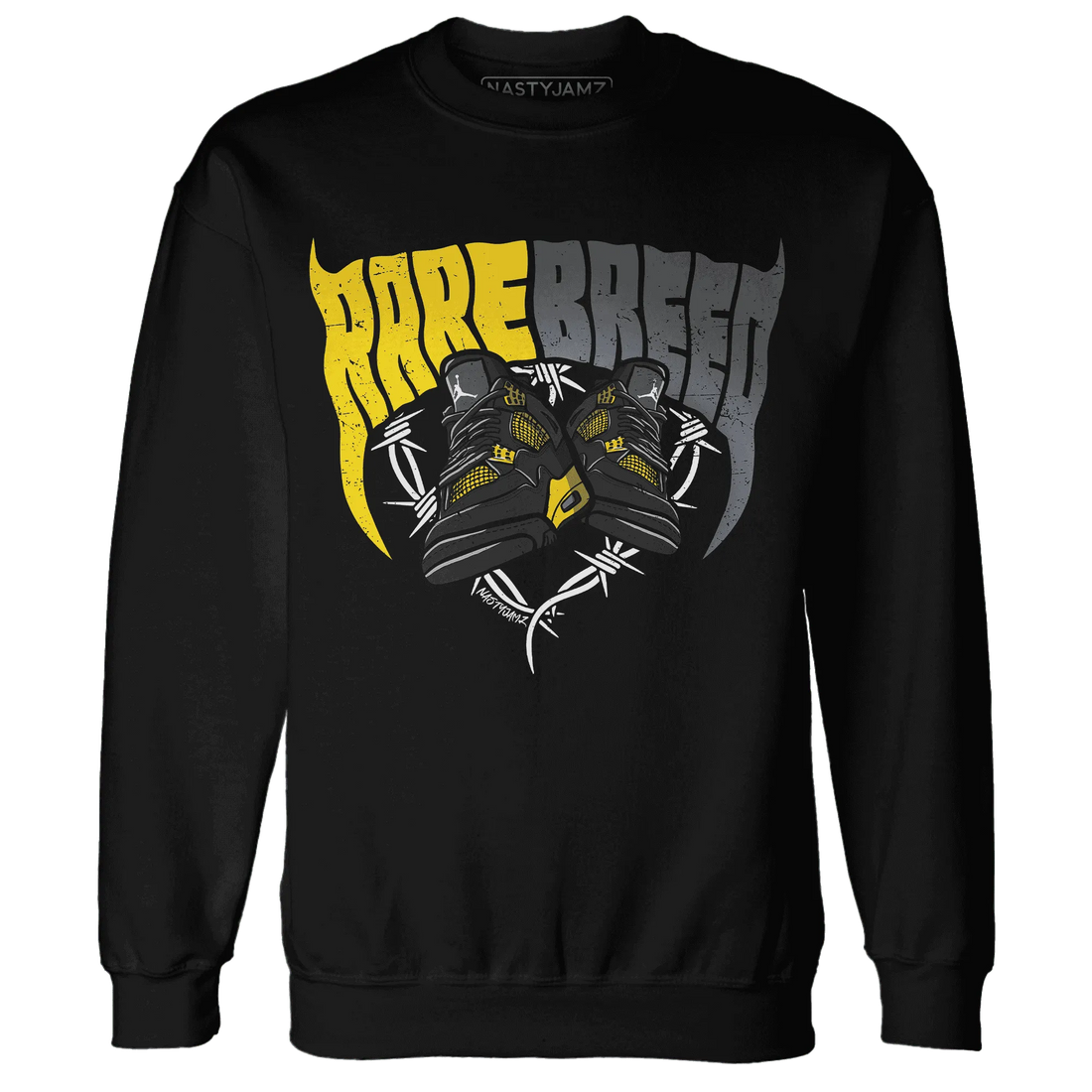 Thunder-4s-Sweatshirt-Match-Rare-Breed-Sneaker