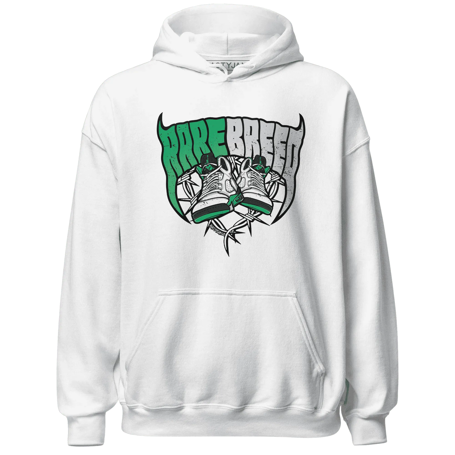 Lucky-Green-5s-Hoodie-Match-Rare-Breed-Sneaker