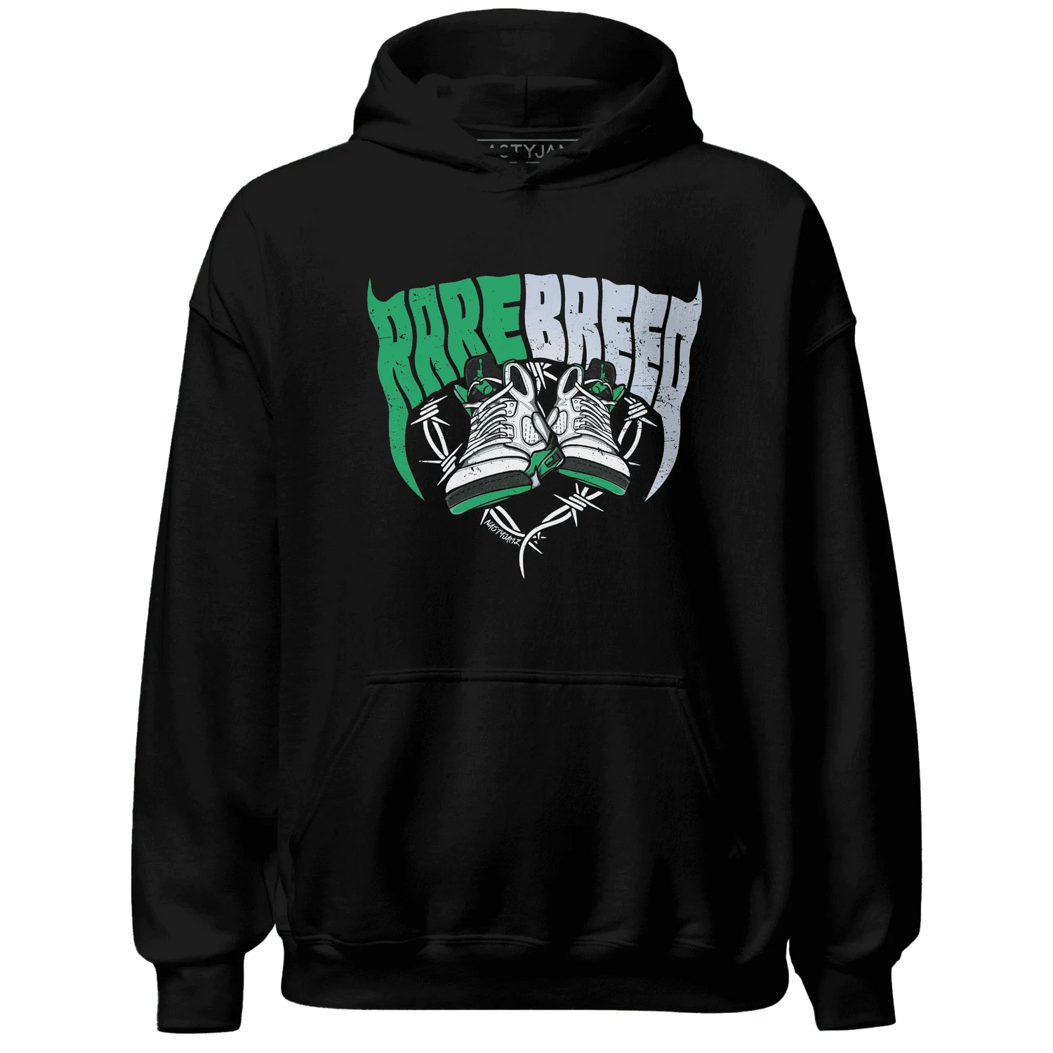 Lucky-Green-5s-Hoodie-Match-Rare-Breed-Sneaker
