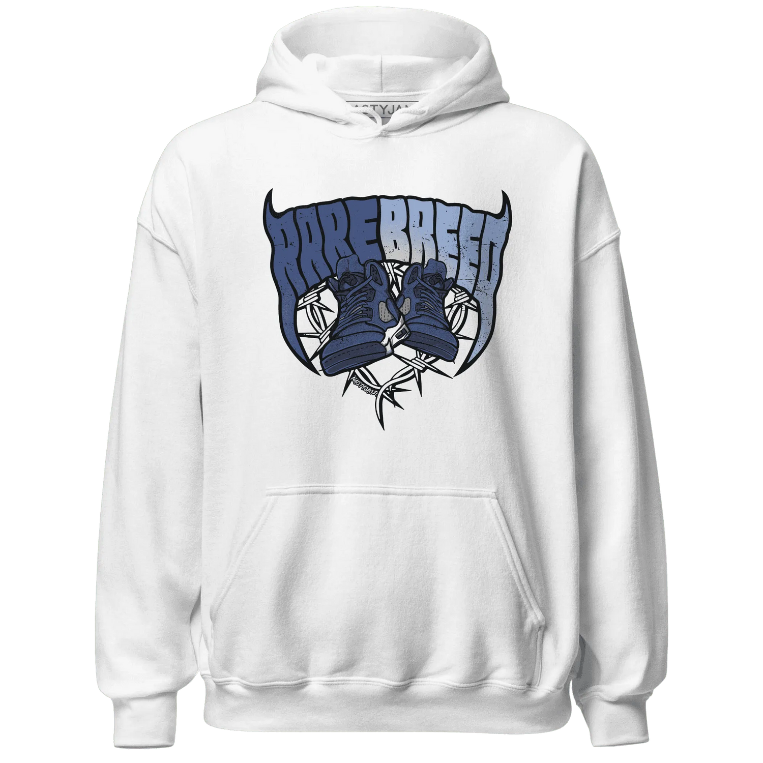 Midnight-Navy-5s-Hoodie-Match-Rare-Breed-Sneaker