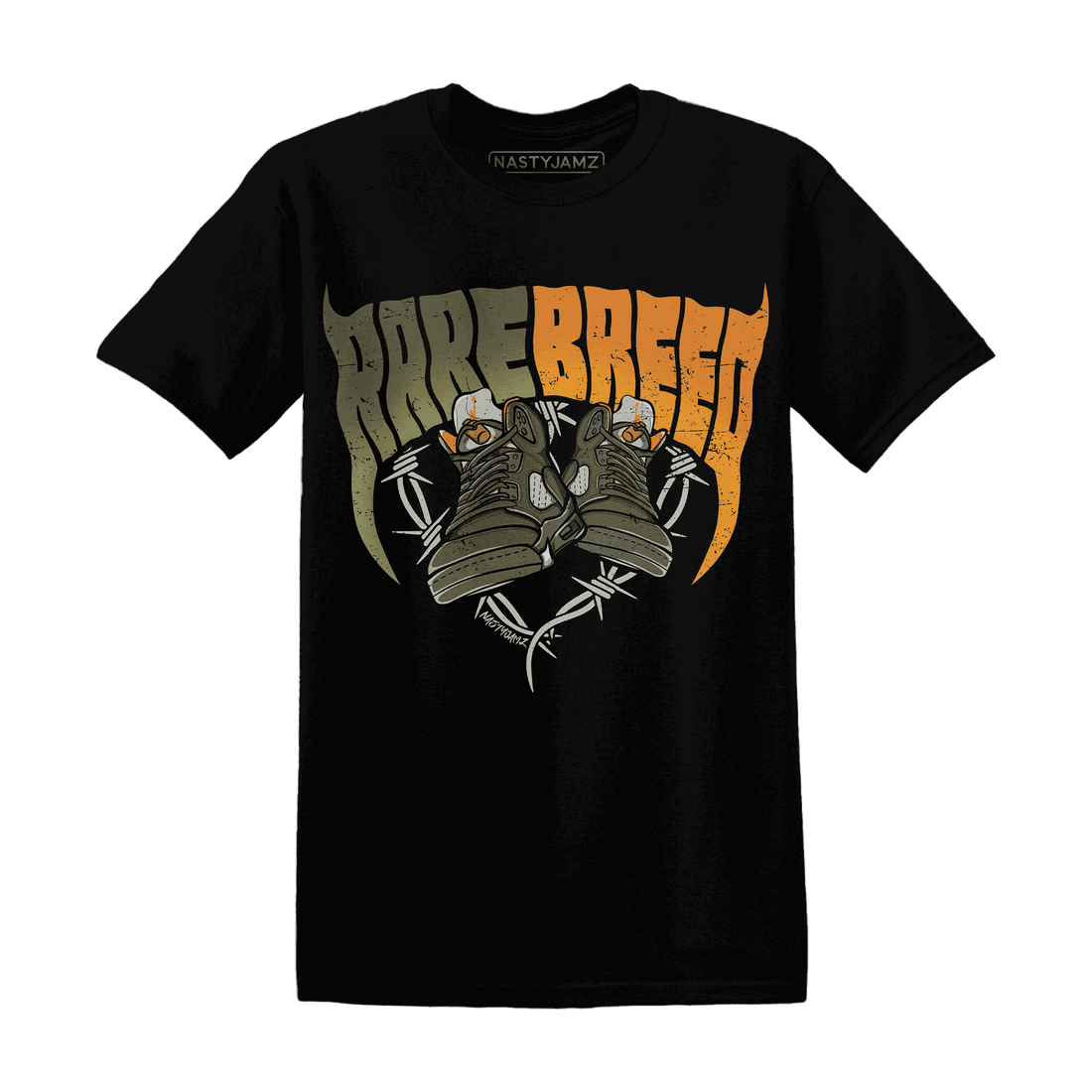 Olive-5s-T-Shirt-Match-Rare-Breed-Sneaker