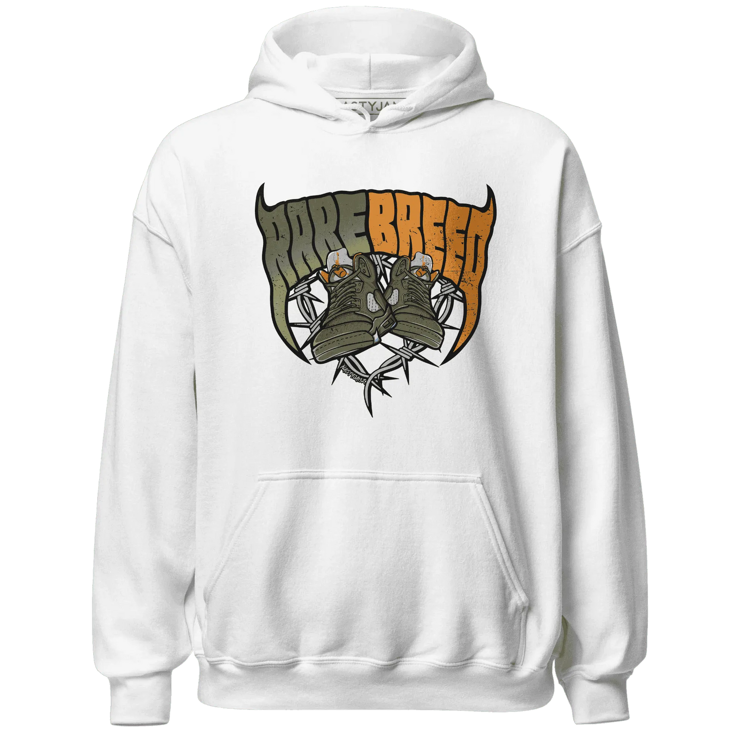Olive-5s-Hoodie-Match-Rare-Breed-Sneaker