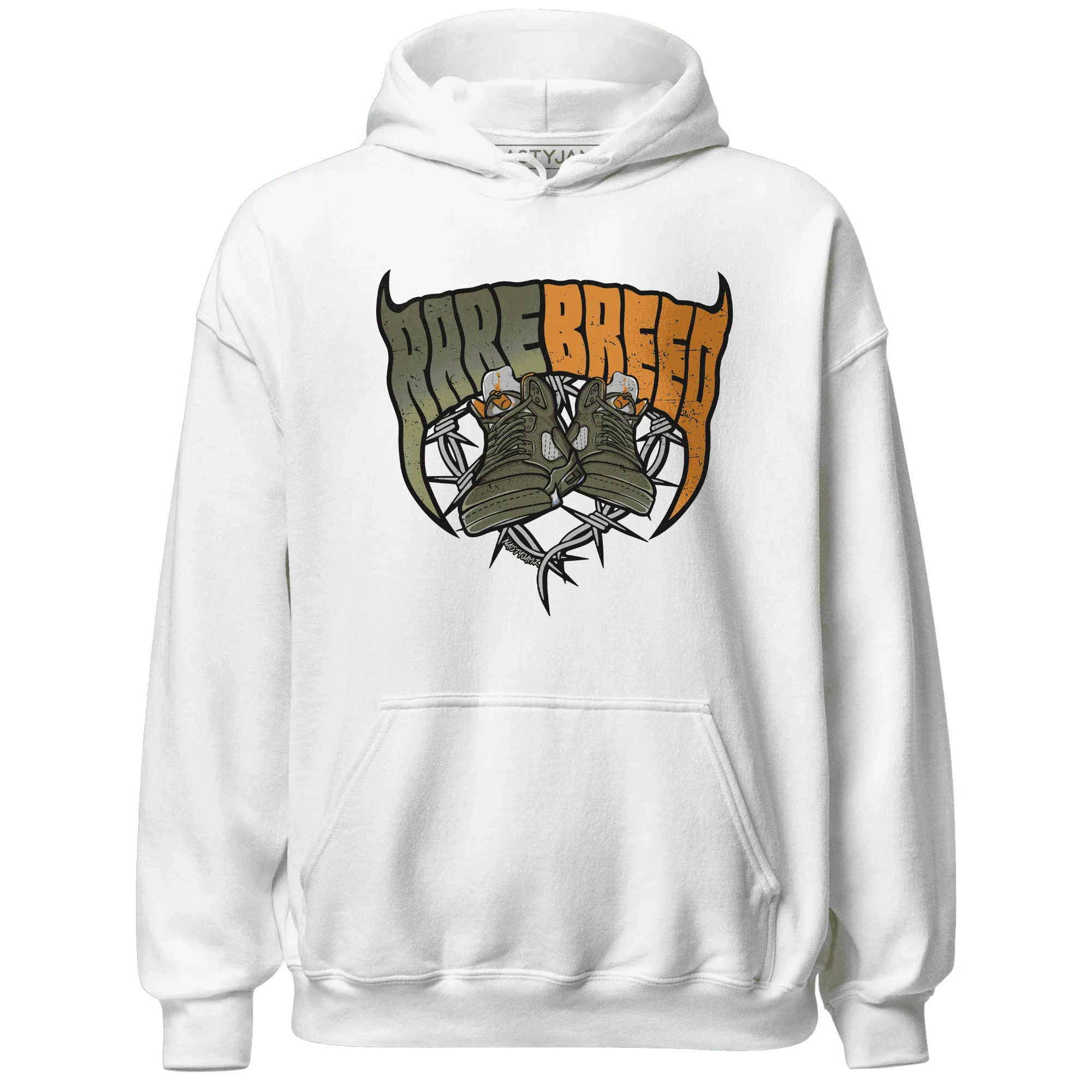 Olive-5s-Hoodie-Match-Rare-Breed-Sneaker