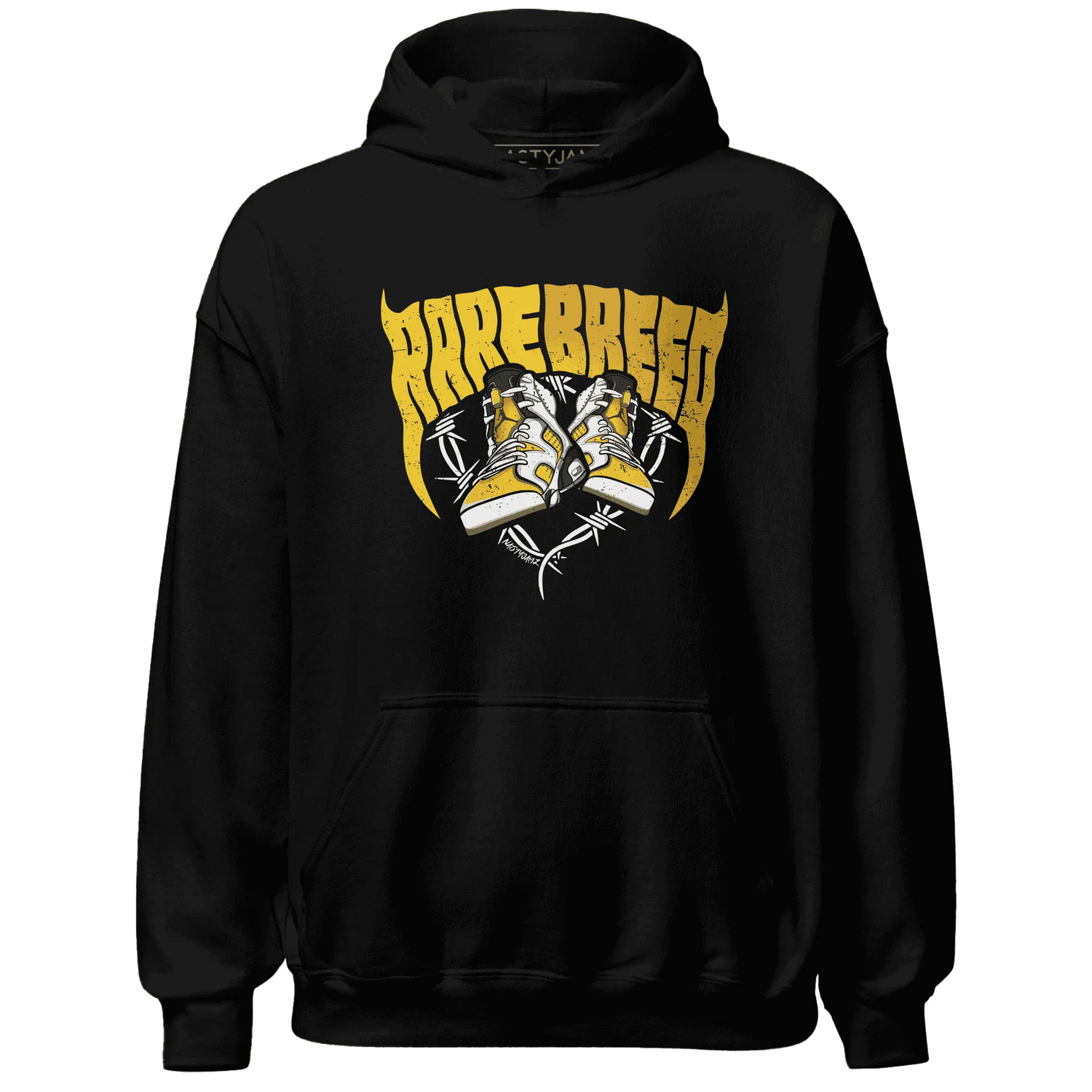 Yellow-Ochre-6s-Hoodie-Match-Rare-Breed-Sneaker