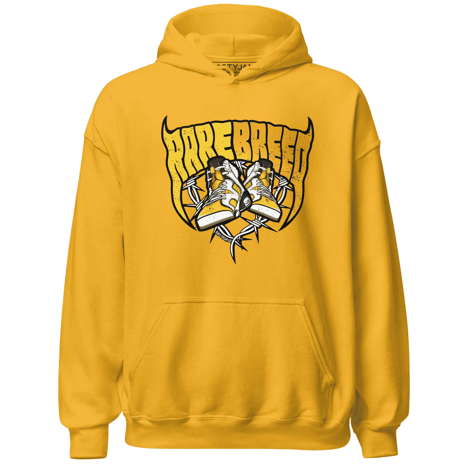 Yellow-Ochre-6s-Hoodie-Match-Rare-Breed-Sneaker