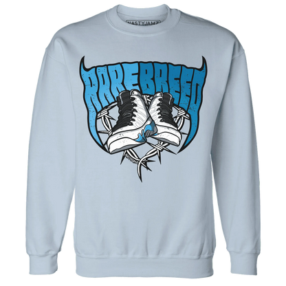 Powder-Blue-9s-Sweatshirt-Match-Rare-Breed-Sneaker