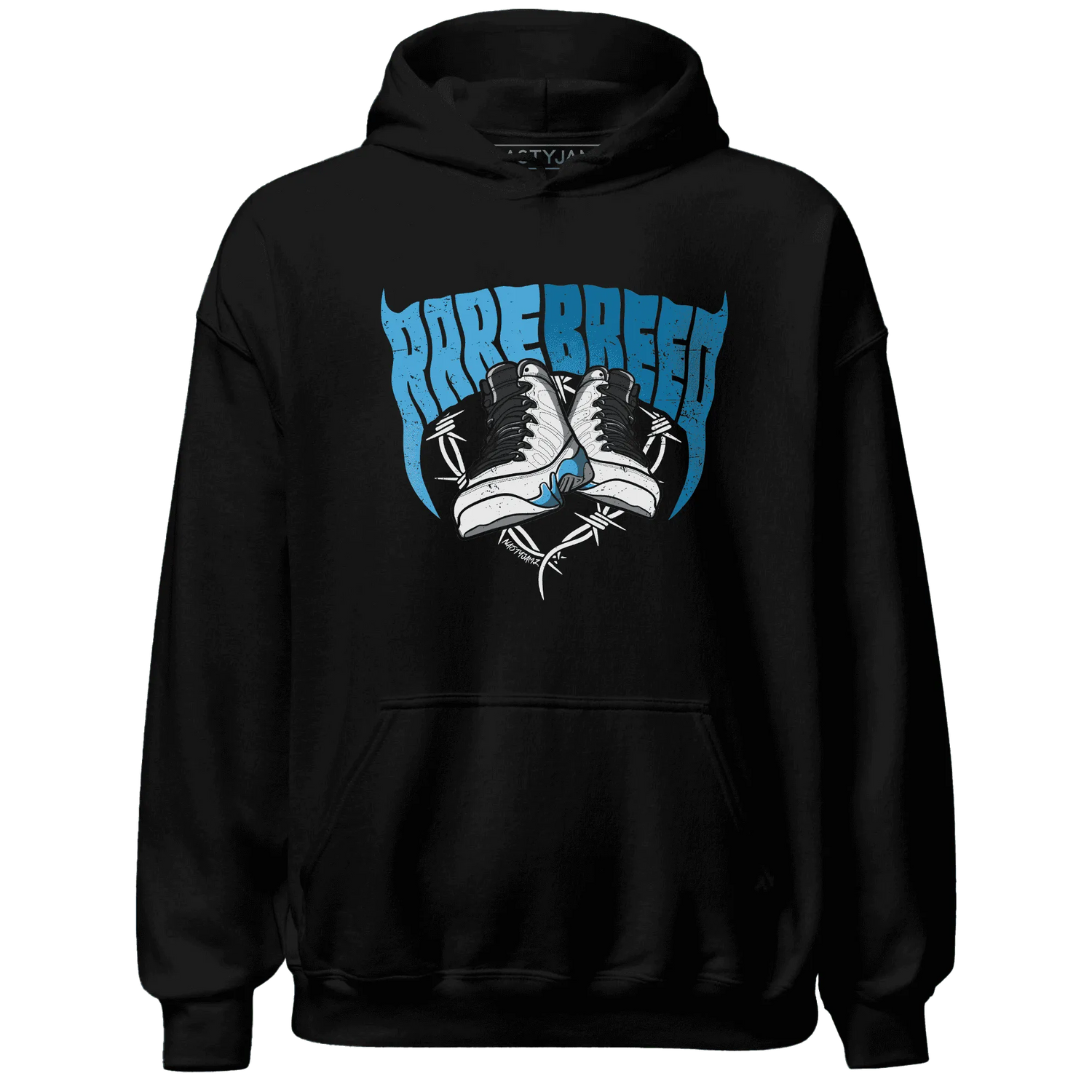 Powder-Blue-9s-Hoodie-Match-Rare-Breed-Sneaker