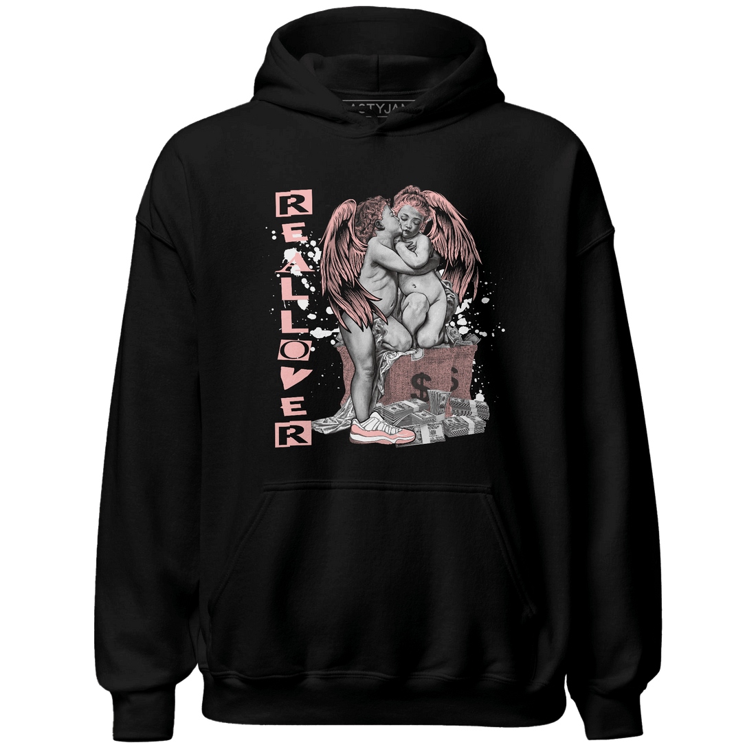 Low Legend Pink 11s Hoodie Match Real Lover Angel - NastyJamz