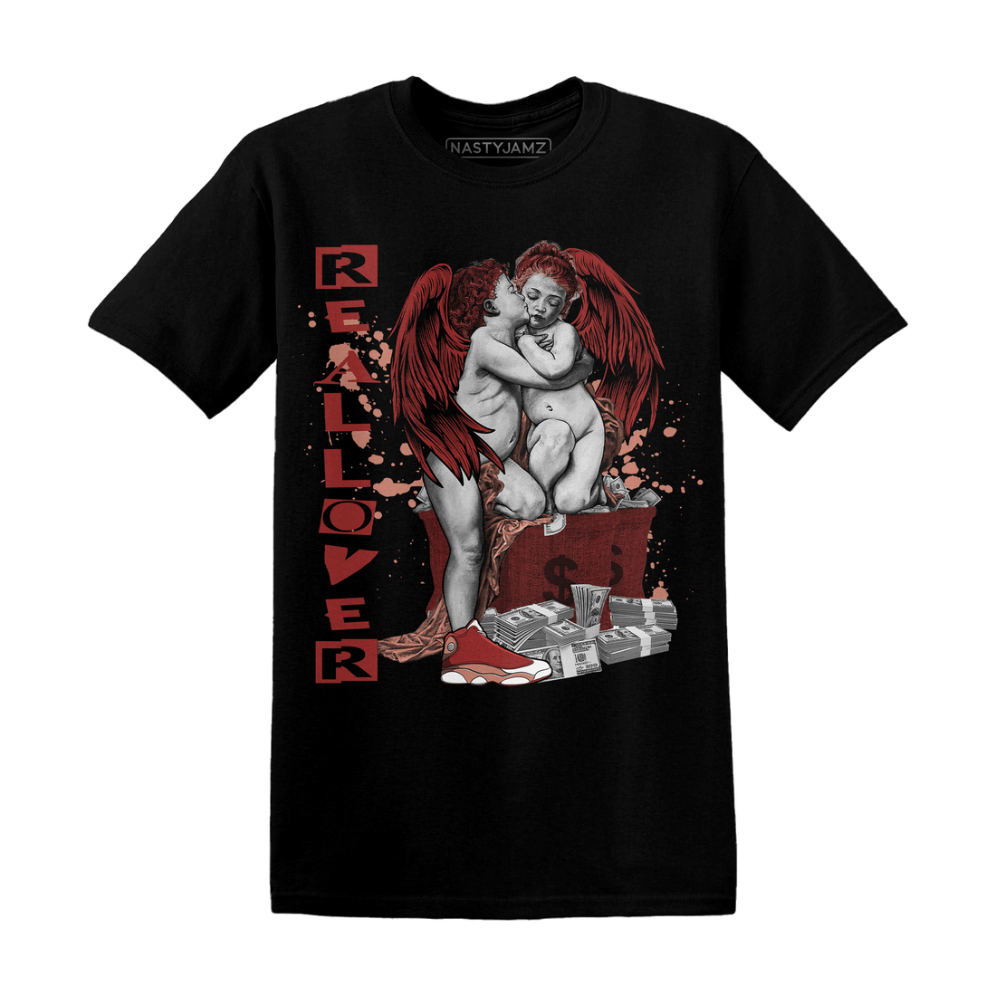 Dune Red 13s T Shirt Match Real Lover Angel - NastyJamz