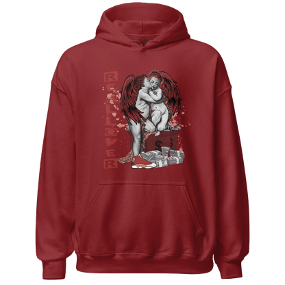 Dune Red 13s Hoodie Match Real Lover Angel - NastyJamz