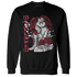 High 85 Metallic Burgundy 1s Sweatshirt Match Real Lover Angel - NastyJamz
