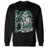 High OG Green Glow 1s Sweatshirt Match Real Lover Angel - NastyJamz