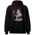 High White Team Red 1s Hoodie Match Real Lover Angel - NastyJamz