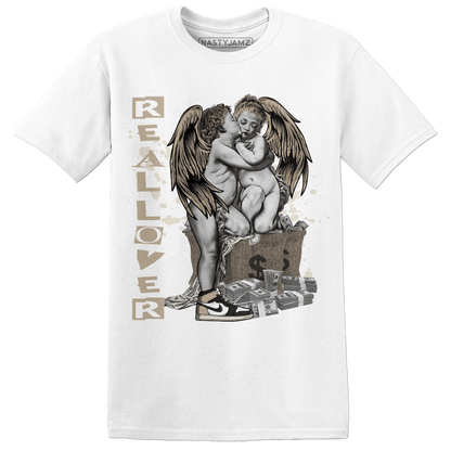 Latte 1s T Shirt Match Real Lover Angel - NastyJamz