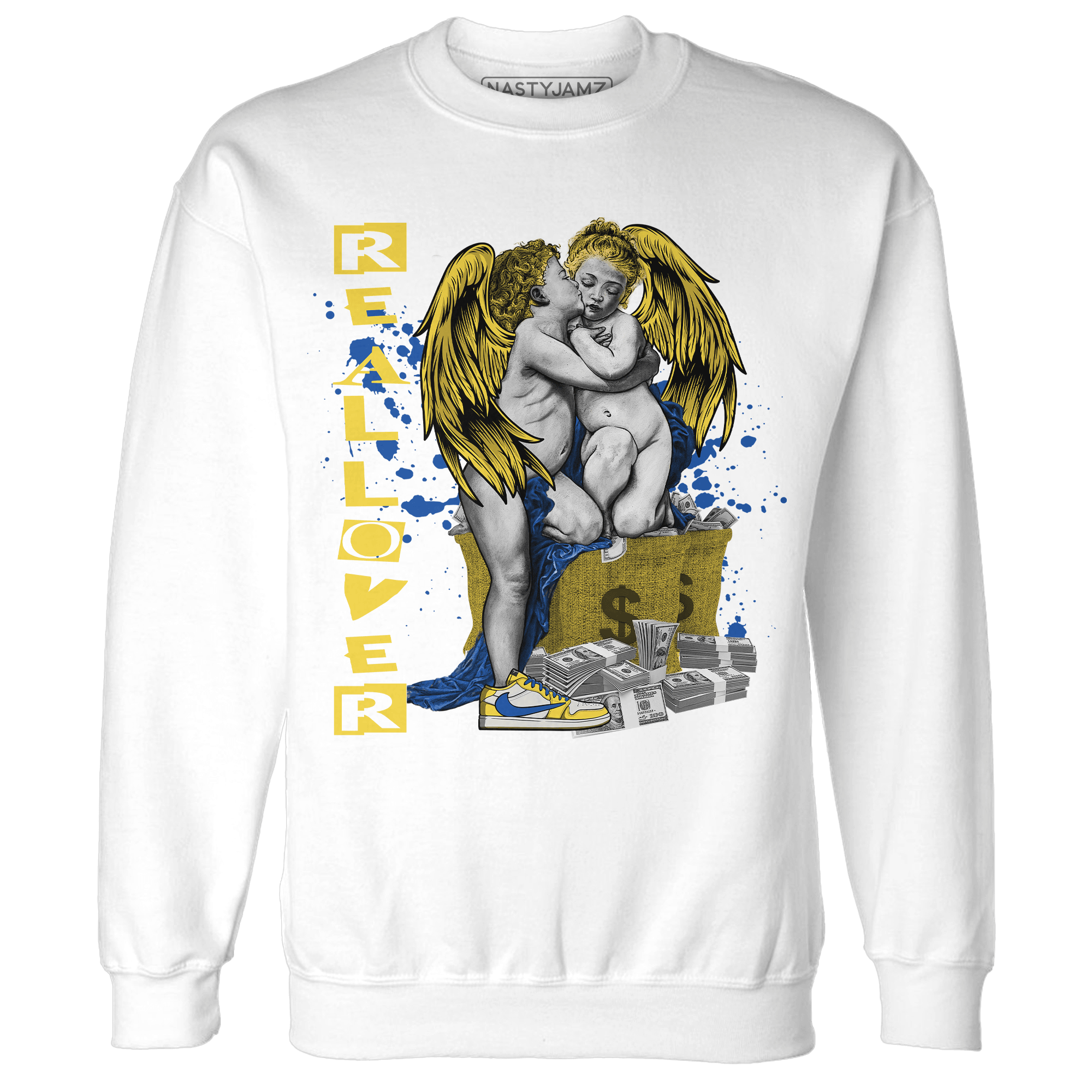 Low OG Canary TVSC 1s Sweatshirt Match Real Lover Angel - NastyJamz