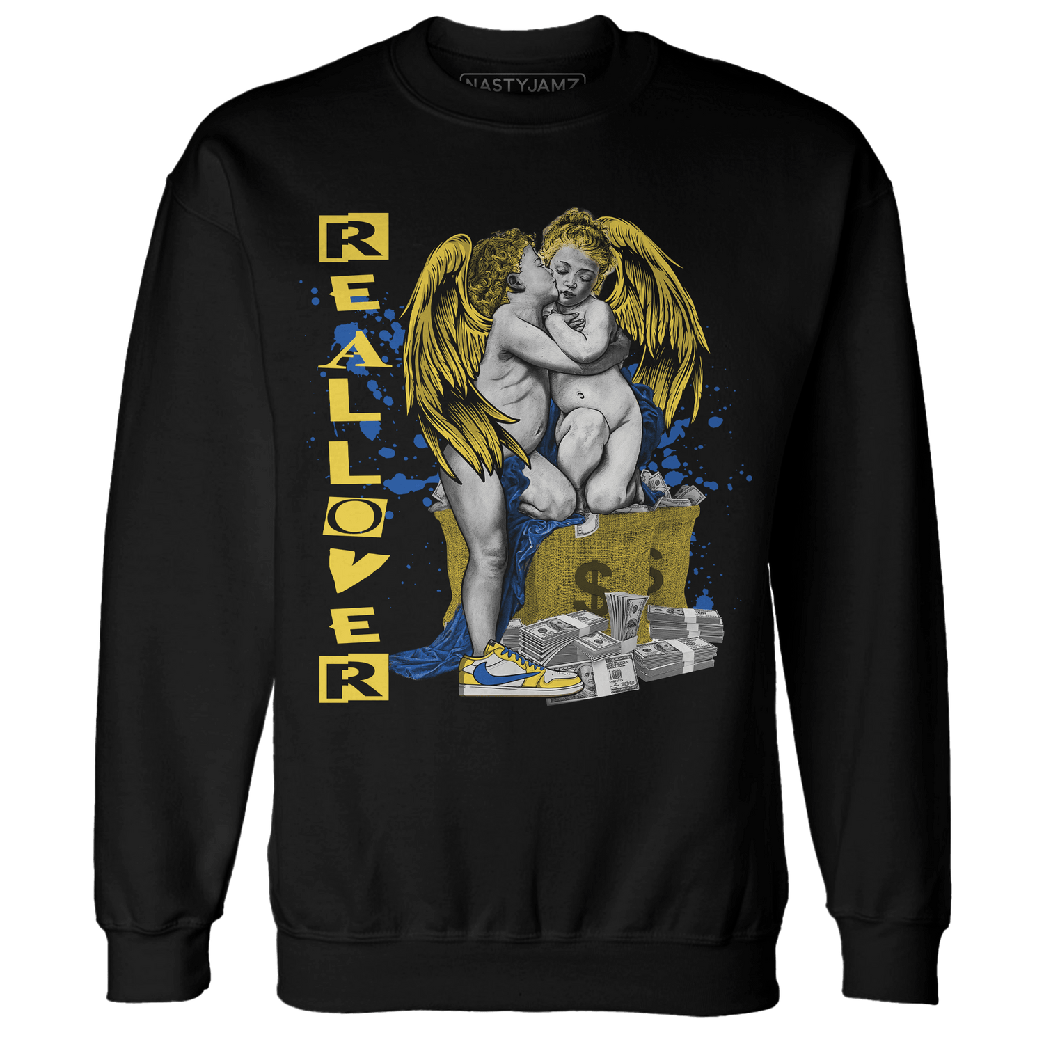 Low OG Canary TVSC 1s Sweatshirt Match Real Lover Angel - NastyJamz