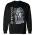 Mid Diffused Blue Grey 1s Sweatshirt Match Real Lover Angel - NastyJamz