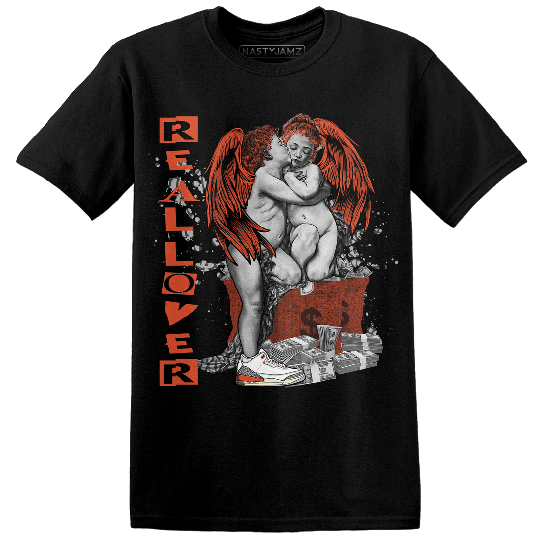 Georgia Peach 3s T Shirt Match Real Lover Angel - NastyJamz