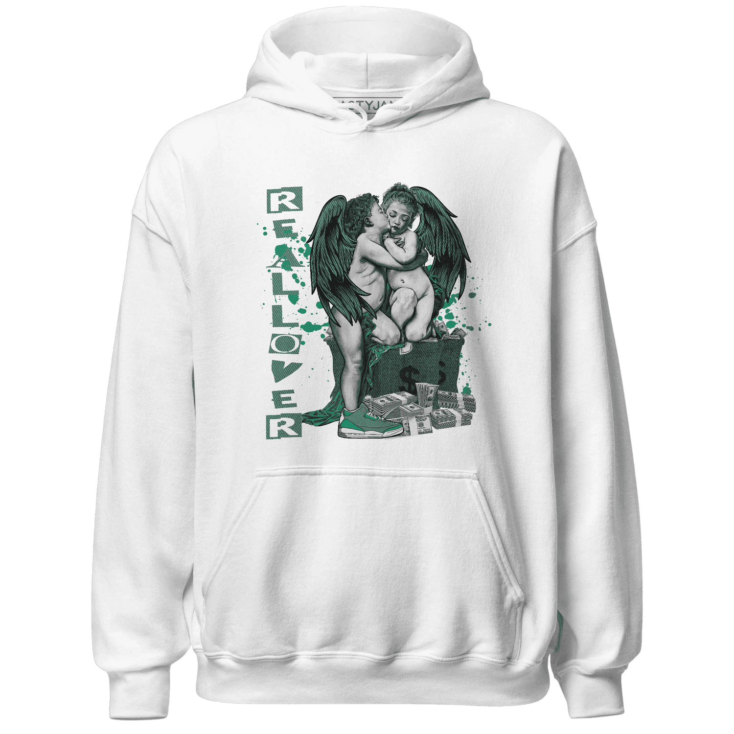 Nina CN Abney 3s Hoodie Match Real Lover Angel - NastyJamz