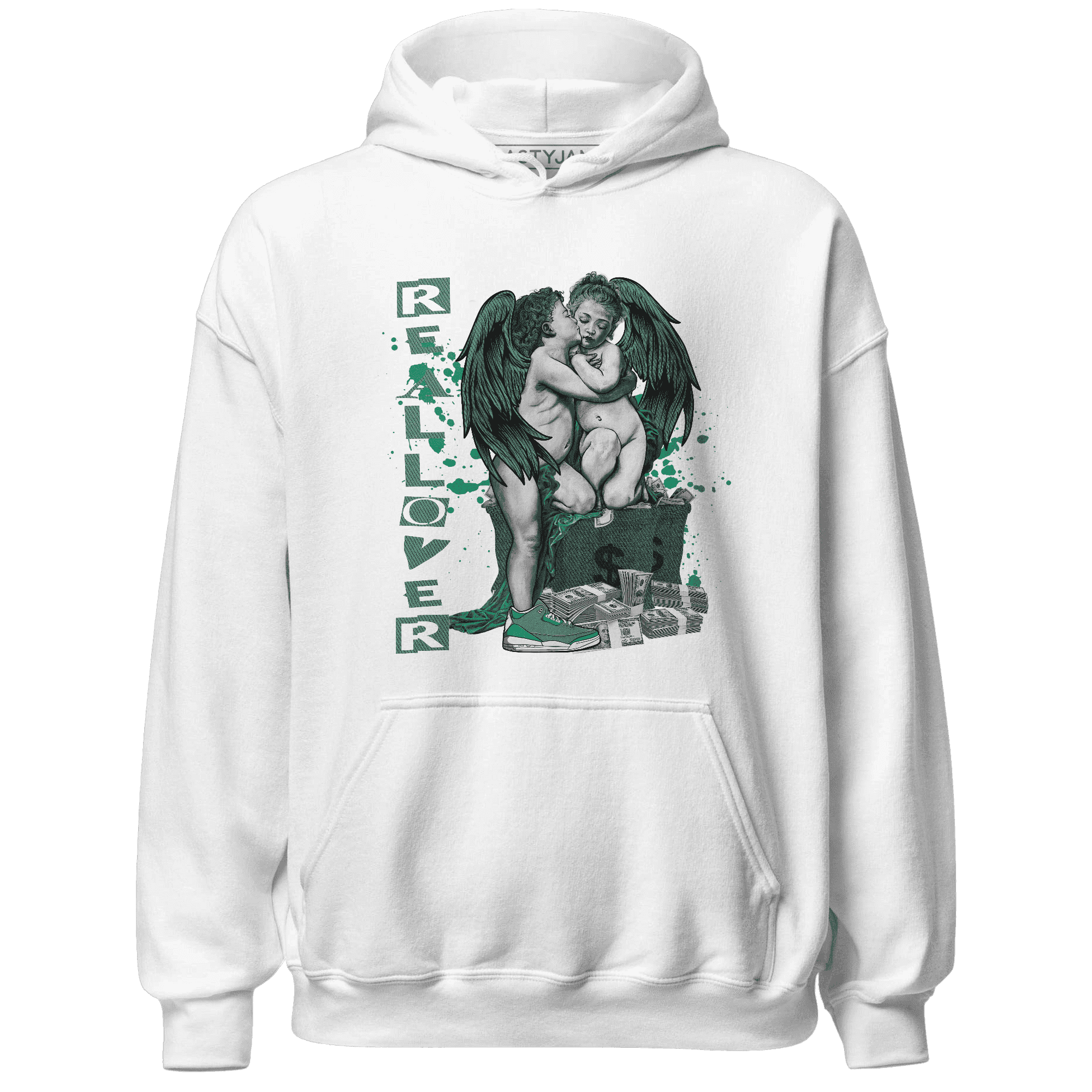 Nina CN Abney 3s Hoodie Match Real Lover Angel - NastyJamz