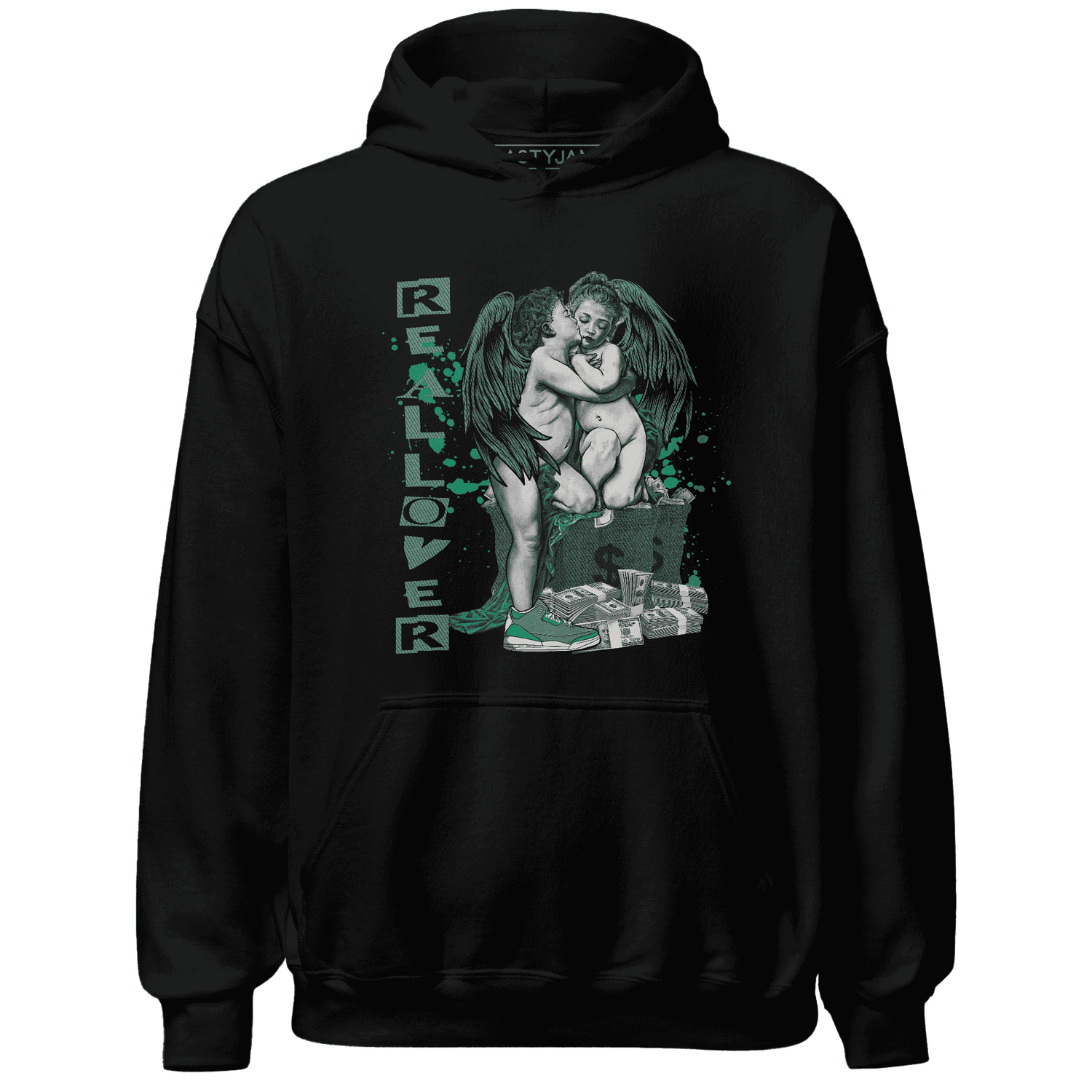 Nina CN Abney 3s Hoodie Match Real Lover Angel - NastyJamz
