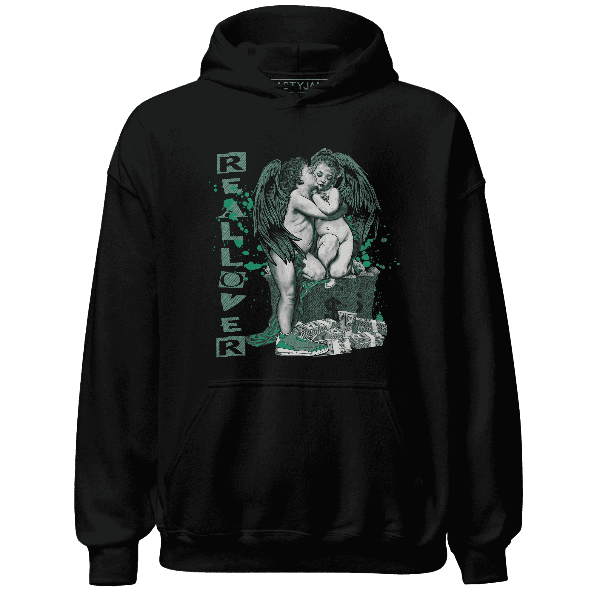 Nina CN Abney 3s Hoodie Match Real Lover Angel - NastyJamz