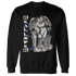 Quaiii 54 3s Sweatshirt Match Real Lover Angel - NastyJamz