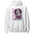 GS Hyper Violet 4s Hoodie Match Real Lover Angel - NastyJamz