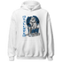 Industrial Blue 4s Hoodie Match Real Lover Angel - NastyJamz