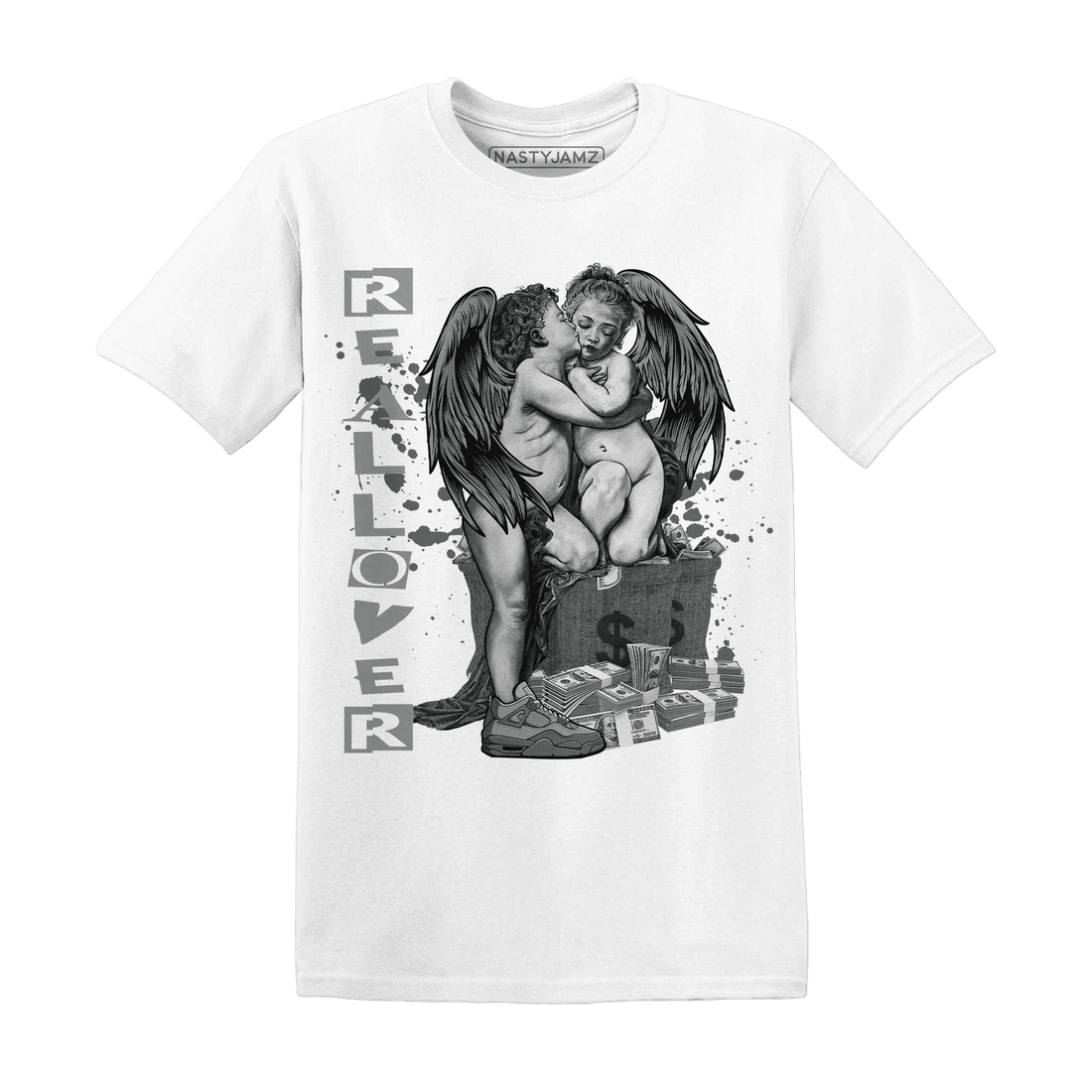 Paris Olympicsss 4s T Shirt Match Real Lover Angel - NastyJamz