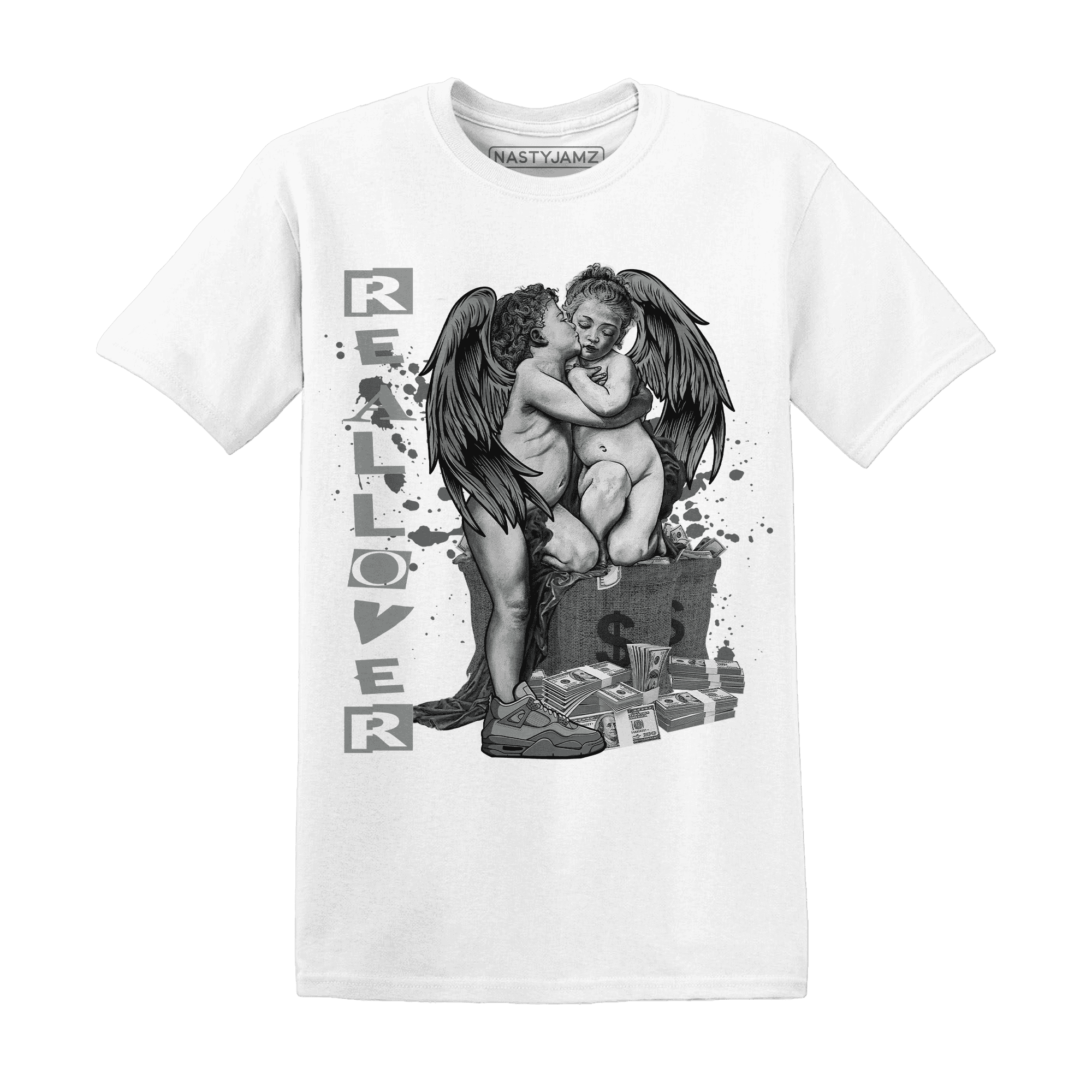 Paris Olympicsss 4s T Shirt Match Real Lover Angel - NastyJamz