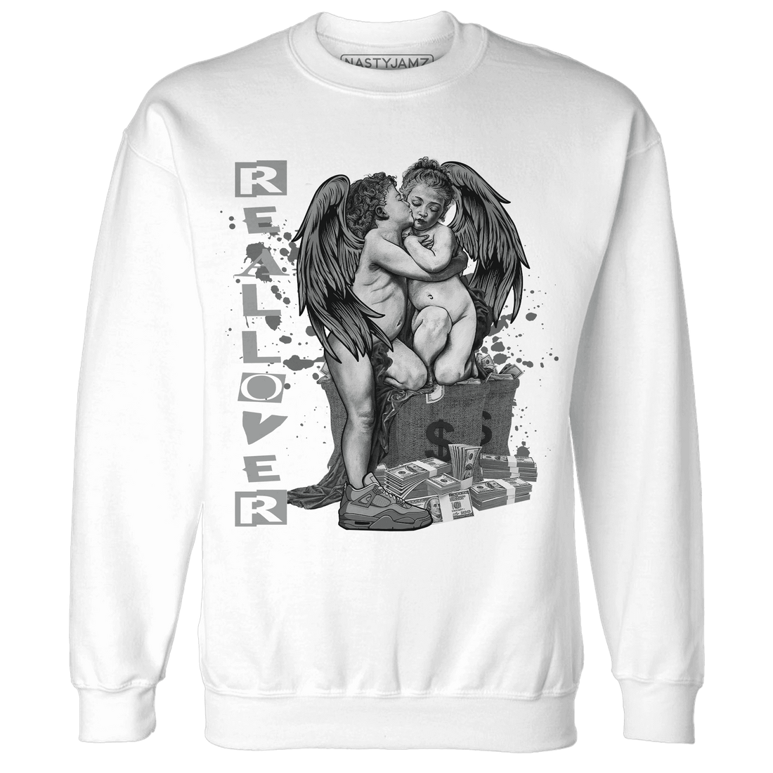 Paris Olympicsss 4s Sweatshirt Match Real Lover Angel - NastyJamz