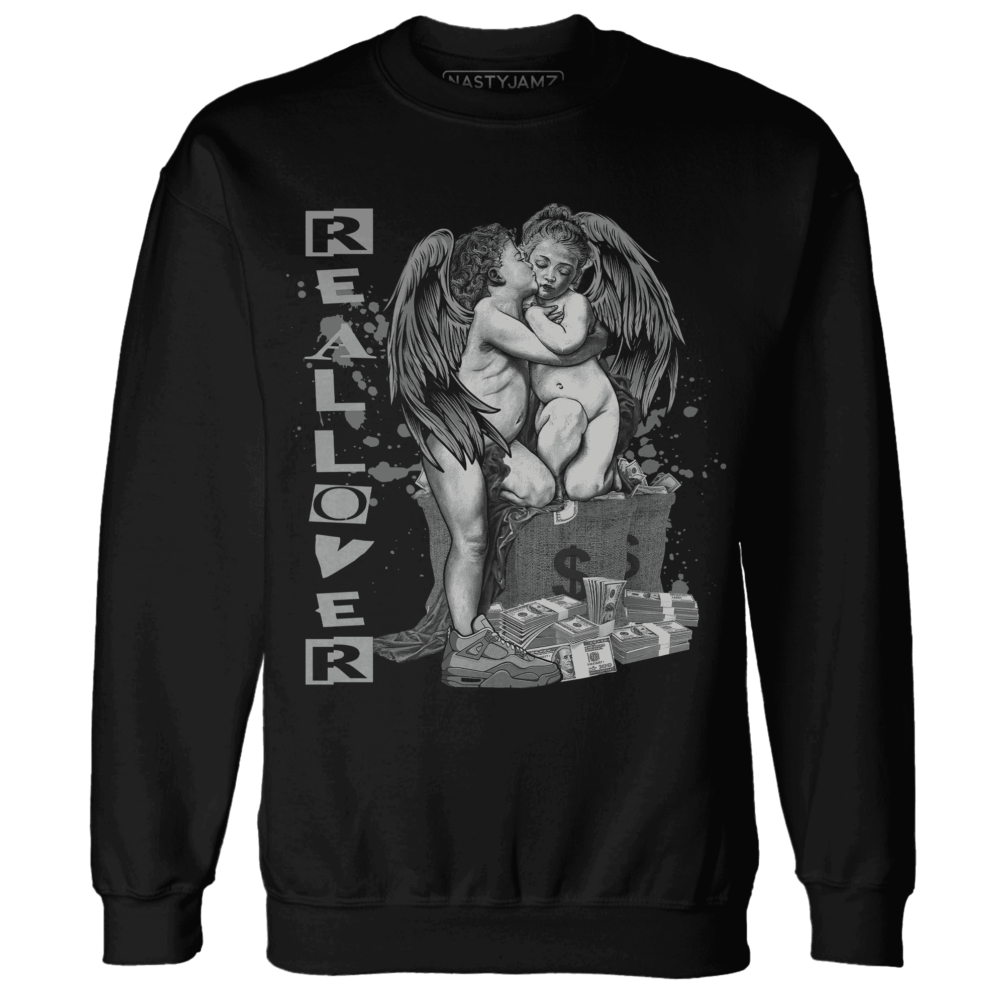 Paris Olympicsss 4s Sweatshirt Match Real Lover Angel - NastyJamz