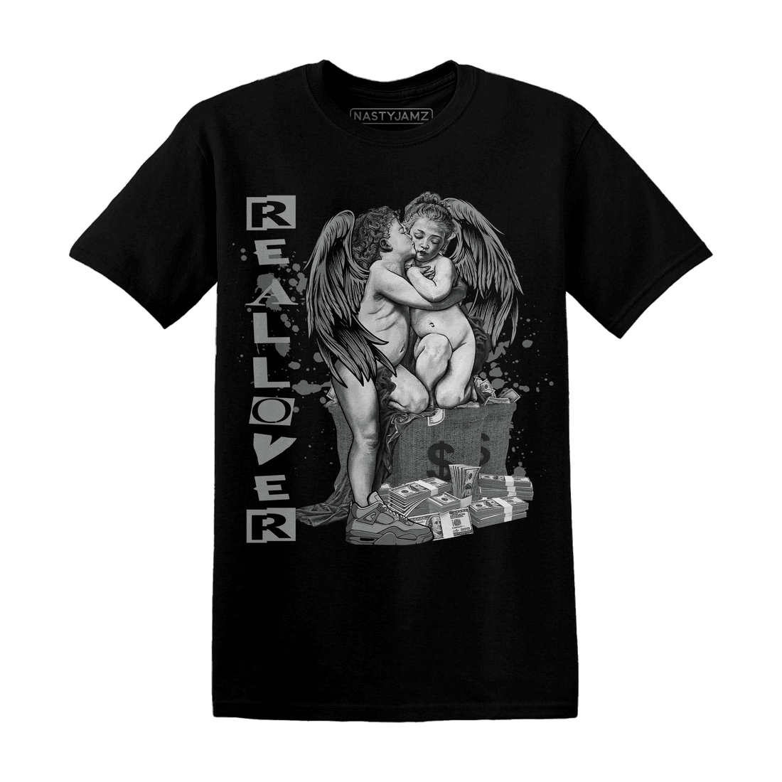 Paris Olympicsss 4s T Shirt Match Real Lover Angel - NastyJamz
