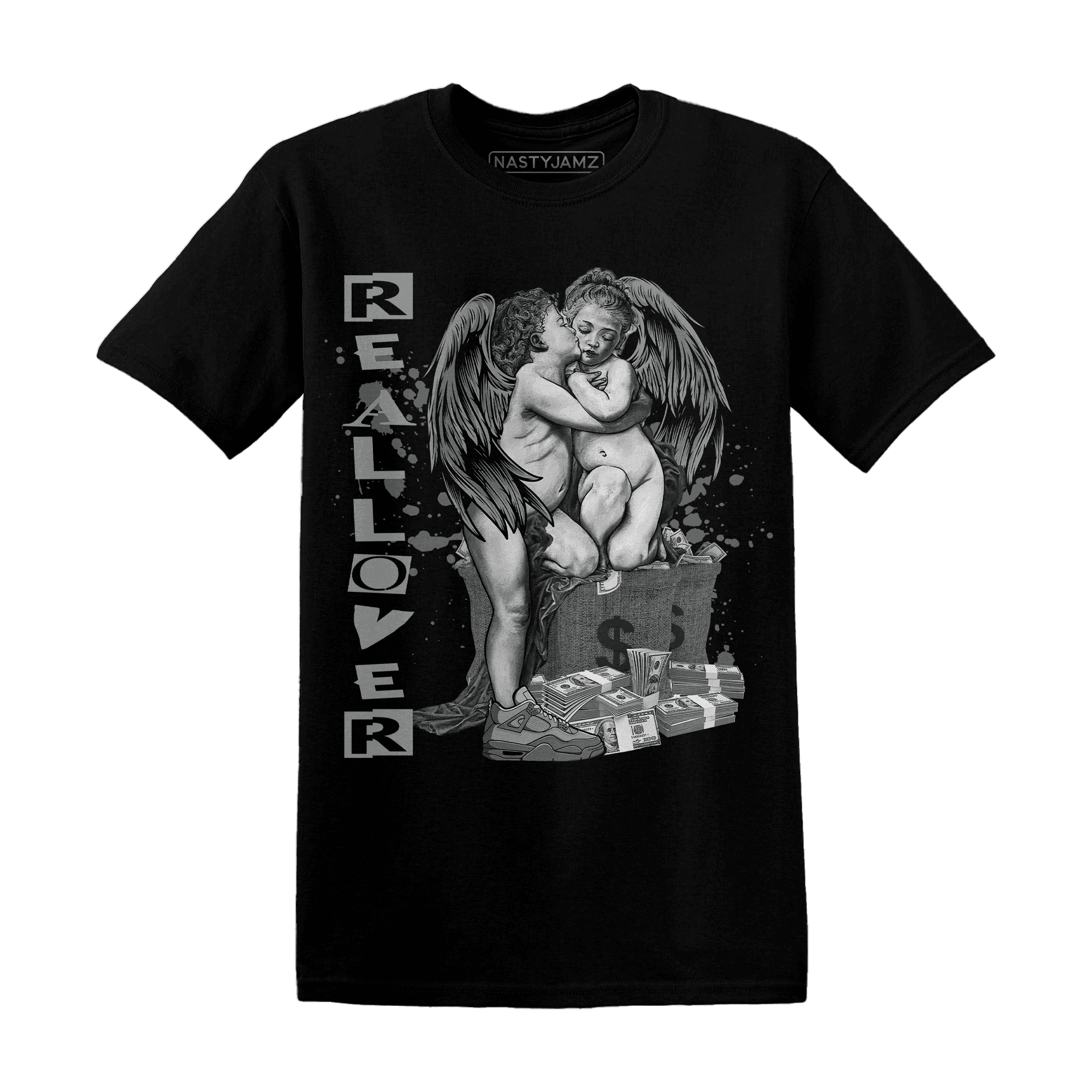 Paris Olympicsss 4s T Shirt Match Real Lover Angel - NastyJamz