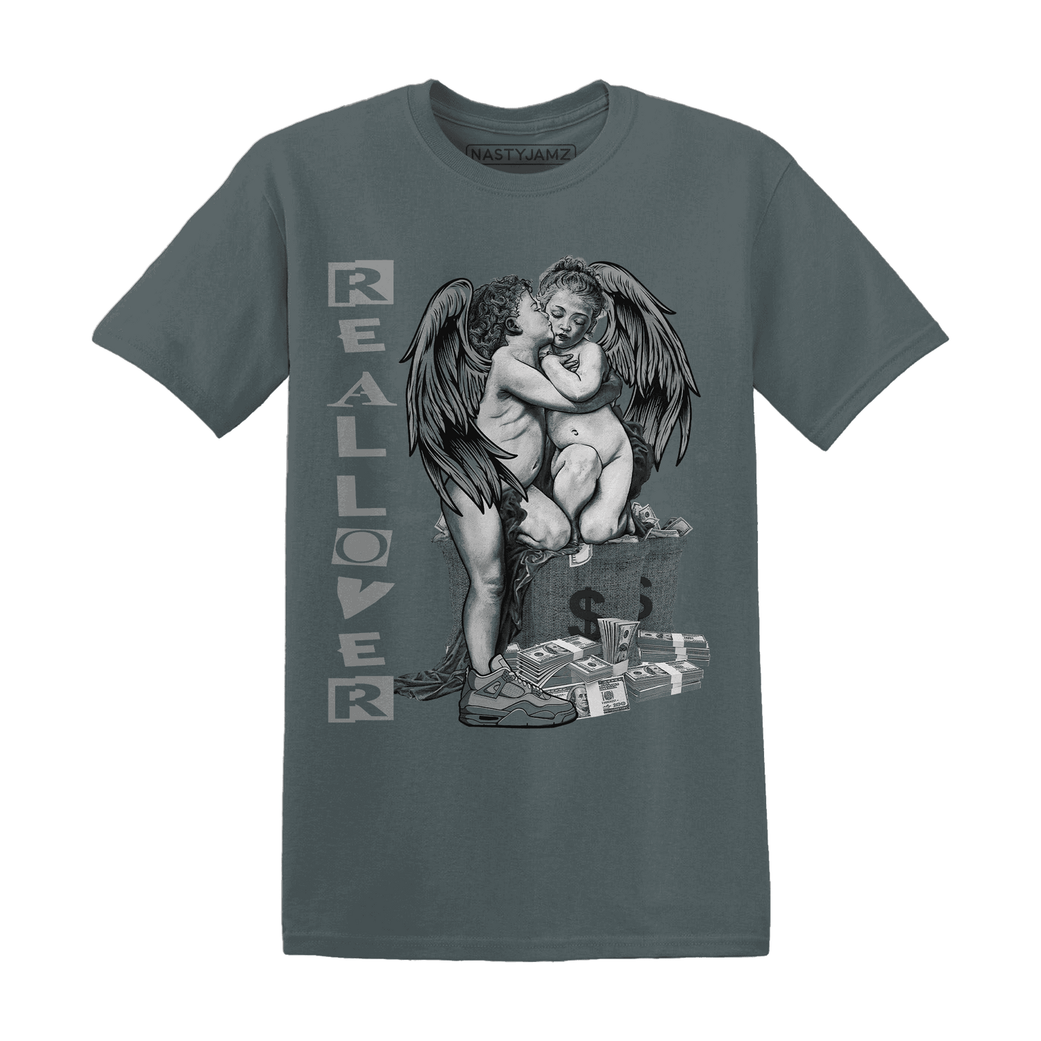Paris Olympicsss 4s T Shirt Match Real Lover Angel - NastyJamz